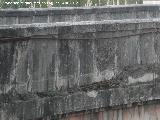 Puente Nuevo. Parapetos originales