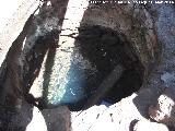 Pozo de El Vadillo. Agua