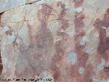 Pinturas rupestres de las Vacas del Retamoso IV. 