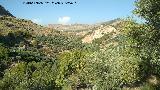 Desde el Castillo del Cerro de Atalaya - Bélmez de la Moraleda Río Jandulilla. Desde el Castillo del Cerro de Atalaya - Bélmez de la Moraleda