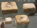 Historia de Martos. Pesas romanas. Museo San Antonio de Padua - Martos