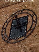 Reloj Iglesia de Ntra Sra de la Paz. Reloj