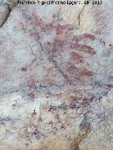 Ramiforme Pinturas rupestres de las Vacas del Retamoso II Grupo VII. Ramiforme