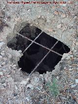 Mina de agua del Camino del Bercho. Respiradero