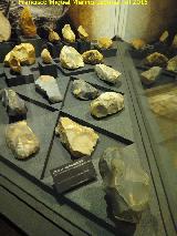 Museo de la Ciudad. Industria ltica del Paleoltico Medio