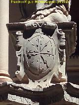 Santo Domingo de Guzmn. Escudo dominico. Fuente de la Diputacin de Jan