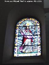 Baslica de San Ildefonso. Vidrieras. San Eufrasio