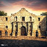 Batalla de El lamo. Imagen generada con la IA Aria