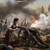 Agustina de Aragn. Imagen generada por IA Gemini