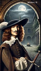 Cyrano de Bergerac. Imagen generada por la IA ChatGPT