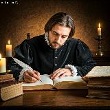 Alonso Alcal. Imagen generada con la IA Aria