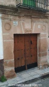 Casa de la Calle de la Trinidad n 1. Portada