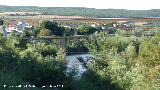 Puente Nuevo de la Estacin Linares Baeza. El puente antiguo y el nuevo