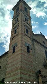 Torre campanario Iglesia del Carmen. Torre campanario