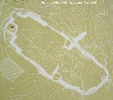 Castillo del Berrueco. Plano