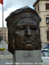 Gonzalo Fernndez de Crdoba - El Gran Capitn. Monumento en el Bulevar de la Avenida de la Constitucin - Granada
