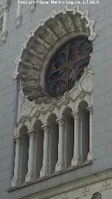Rosetón Iglesia de San Bartolomé. Rosetón