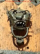 Aldaba Iglesia de Santo Domingo. Aldaba