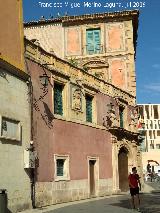 Palacio Episcopal. Chafln de la Plaza Cardenal Belluga