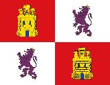 Bandera Castilla y León. Bandera