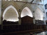 Catedral Vieja. Capilla de Santa Brbara. Sepulcros de la pared norte