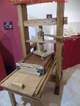 Imprenta del siglo XVI. Esposición Palacio Episcopal Salamanca Imprenta. Imprenta del siglo XVI. Esposición Palacio Episcopal Salamanca