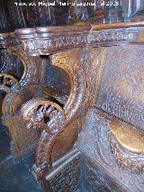 Catedral de Jan. Coro. Santo Domingo de Guzmn. Lateral izquierdo