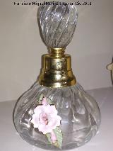 Frasco de perfume.