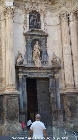 Puerta del Obispo Catedral de Santa María. Imafronte. Puerta del Obispo