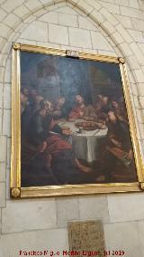 Catedral de Santa Mara. Capilla Mayor. Cuadro en la parte de la Girola