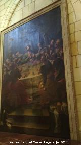 Catedral de Santa Mara. Capilla Mayor. Cuadro en la parte de la Girola