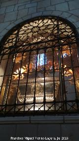 Catedral de Santa Mara. Capilla Mayor. Urna de San Fulgencio y Santa Florentina desde la Girola