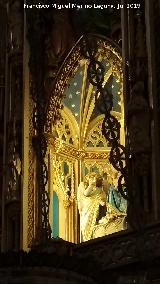 Catedral de Santa Mara. Capilla Mayor. Camarn de la Virgen de la Paz