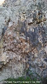 Espeleotemas de la Cantera del Chozo. 