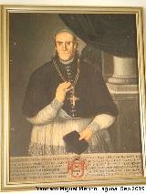 Diego Melo de Portugal. Cuadro. Ermita de San Sebastin - Valdepeas de Jan