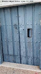 Casa de la Calle Estea n 36. Puerta de clavazn