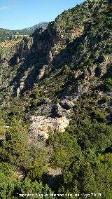 Caada del Sabinar. Formaciones rocosas