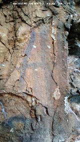 Pinturas rupestres del Abrigo Debajo del Plato. 