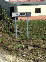 Cartel Aldea Mures. Cartel