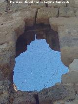 Puerta de acceso superior Torreón de Fuente Álamo. Puerta de acceso superior