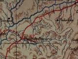 Ro de Beas. Mapa 1901