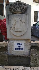 Pilar de Bizcocho. Escudo y caos