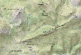 Lomas de Carboneros. Mapa