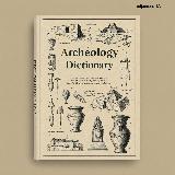 Diccionario de arqueologa. Imagen generada por la IA Gemini