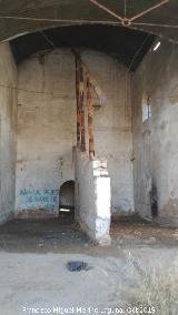 Torre de Perdigones La Tortilla. Interior de la nave anexa