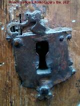 Cerradura Palacio de los Villegas. Cerradura