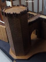Maqueta realizada por Luis Barbero Muralla de Jaén. Puerta de San Agustín. Maqueta realizada por Luis Barbero