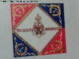 Bandera de los Marinos de la Guardia Imperial Batalla de Villanueva. Bandera de los Marinos de la Guardia Imperial