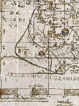Mapa de 1641 Historia de Torredonjimeno. Mapa de 1641