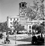 Foto antigua Torreón del Reloj. Foto antigua